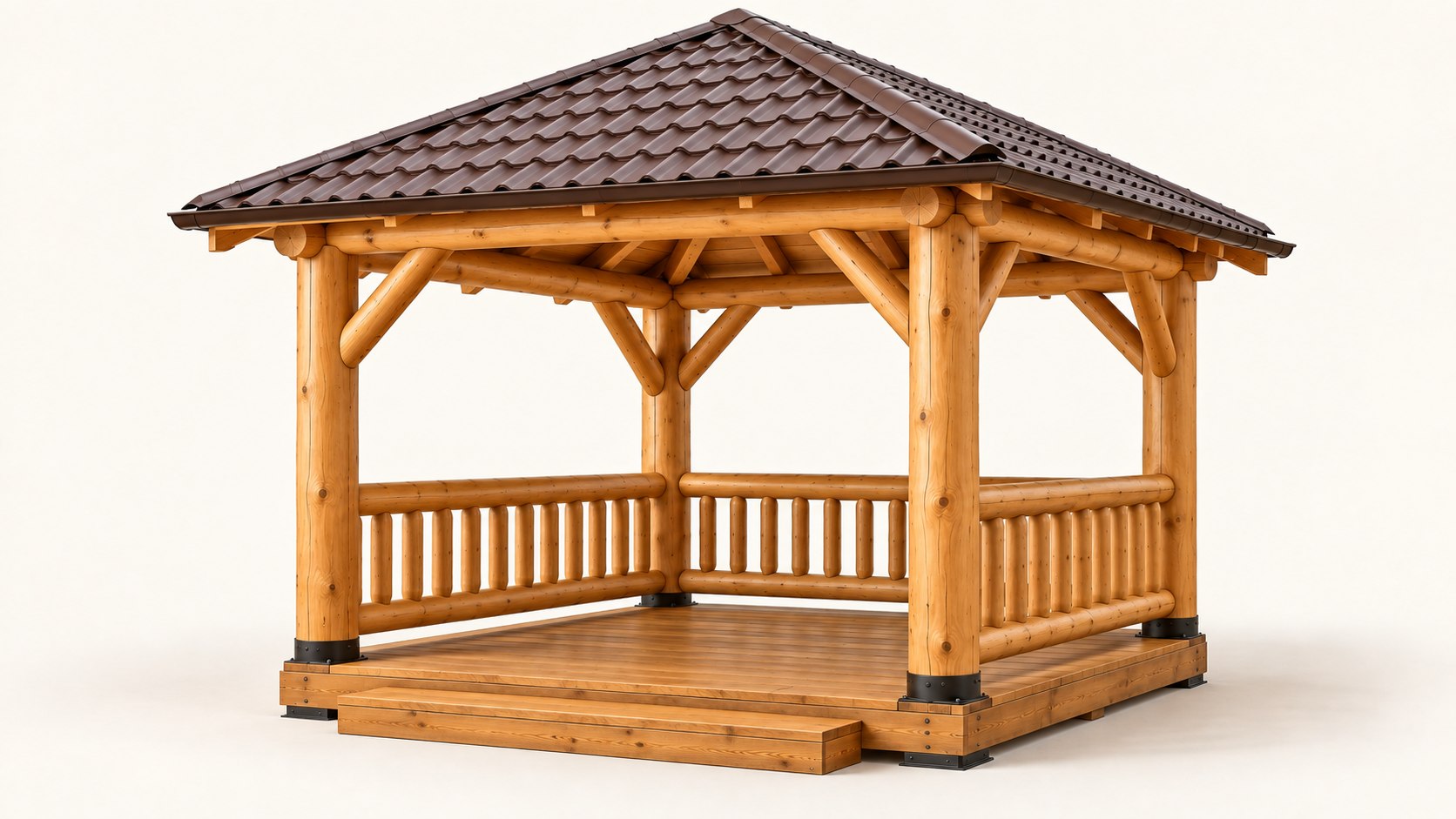 Letnjikovac - manji paviljon sa piramidalnim krovom